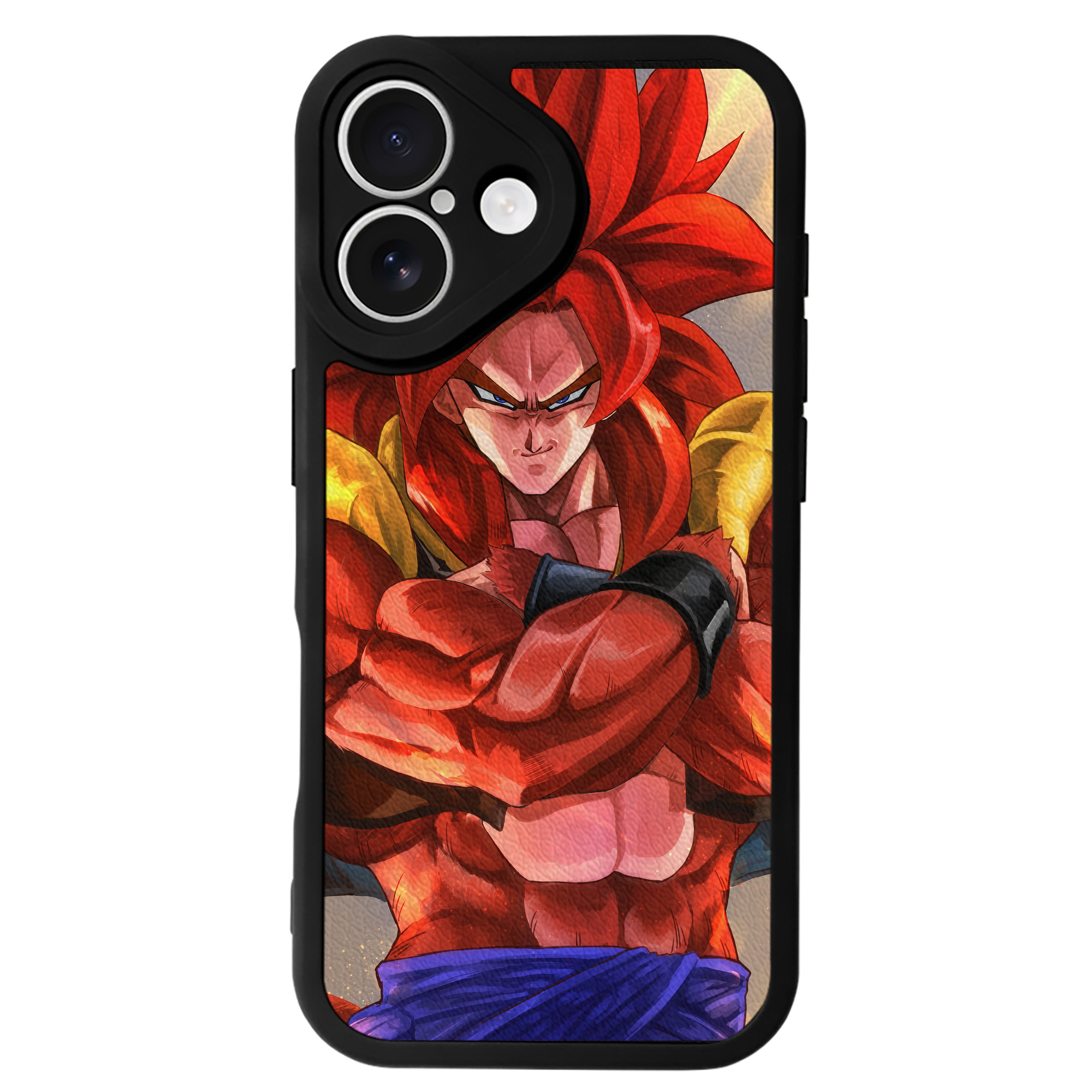 （画像用） ドラゴンボール DRAGON BALL 【iPhone 16シリーズ対応】シリコンスマホケース（レザー調） 材質：シリコン